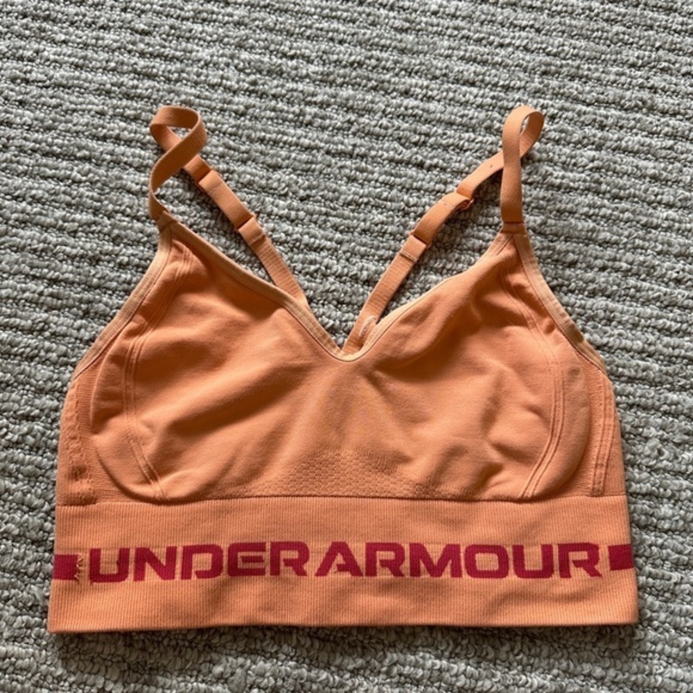 Under Armour Women's Orange Sports Bra